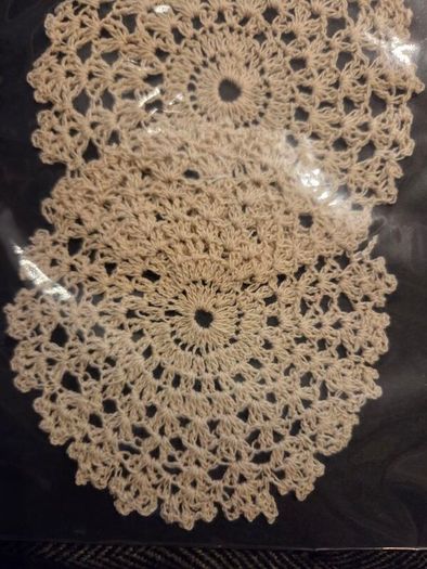 Brand New Vintage Crochet Lace Doilies