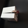 New gold ring vintage with red stone Image 9