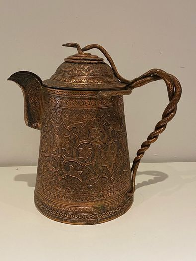 Stunning Vintage Copper Coffee Pot