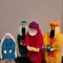 knitted crib 14 pieces( Nativity) Image 4