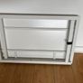 Foldable White Desk Like New Image 4