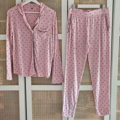 Polka dot pyjamas
