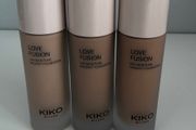 Kiko love fusion foundation x 3 brand new