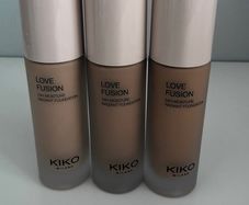 Kiko love fusion foundation x 3 brand new