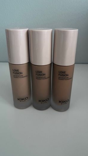 Kiko love fusion foundation x 3 brand new