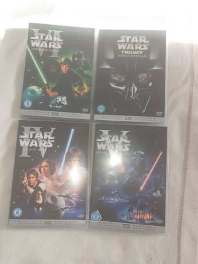 Now Reduced Star Wars Trilogy  Dvd Box Set For Sale Here