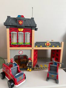 HAPE wooden fire station