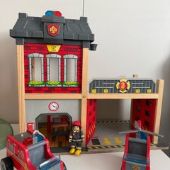 HAPE wooden fire station