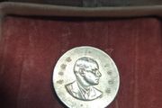 Silver Padraig Pearse 10 Shilling 1966 coin