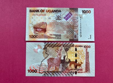 Uganda  1000 Shillings  2021   ( Uncirculated )