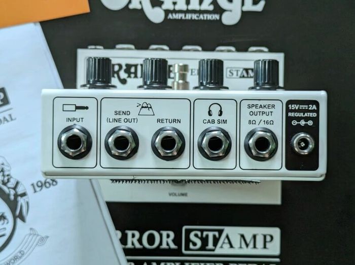 Orange Terror Stamp