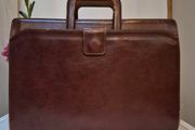 Vintage Texier Leather Bag Briefcase