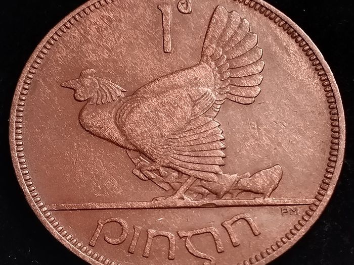 #533 - Ireland - 1931 - One Penny - KM.3