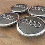 4 x Audi Alloy Wheel Centre Caps 69mm Image 4