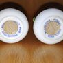 Vintage Aynsley fine bone china salt & pepper shakers Image 2