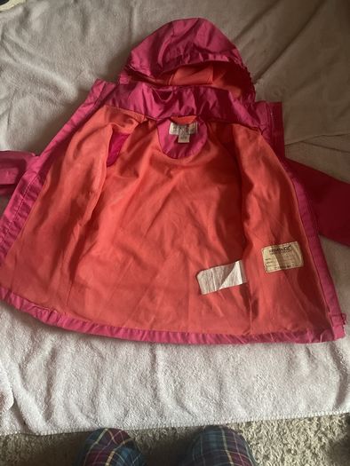 Girls raincoat Pink Regatta Great outdoors Summer Jacket