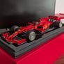 Looksmart Sebastian Vettel Ferrari Handmade 1/18 Image 4