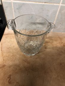Glass Ice Bucket