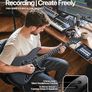 Smart Electric Guitar with Built-in DSP Effects, 4 Presets, USB-C OTG Recording, Headphone Output, Alnico Pickups w/Coil Split, Carbon Fiber Body, Gig Bag, Strap, Cable & Picks Image 5