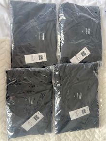 Mens black t-shirts x 4 brand new in packaging