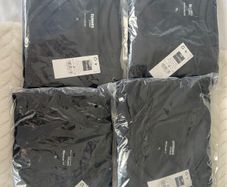 Mens black t-shirts x 4 brand new in packaging
