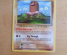 Pokemon card Diglett