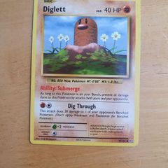 Pokemon card Diglett