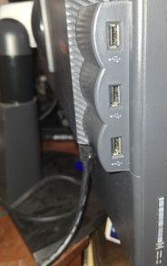 Two  Lenovo ThinkVision 24 Monitors  10 Each