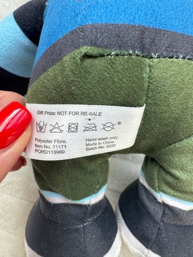 Disney Pixar Onward Barley Lightfoot approx. 12" Soft Plush Used His head is a bit too loose Please see photos