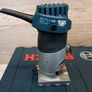 Bosch Palm Router 600W, Collet 6.35 mm, upto 8mm - GKF 600 Image 3