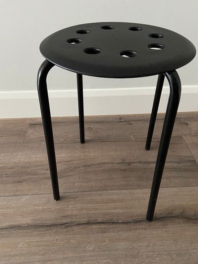 Ikea Marius Stool, Black