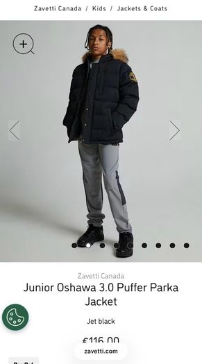 Zavetti Canada Junior Jacket