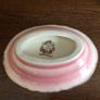 Vintage Staffordshire pink Soap dish and pot pourri pot Image 4