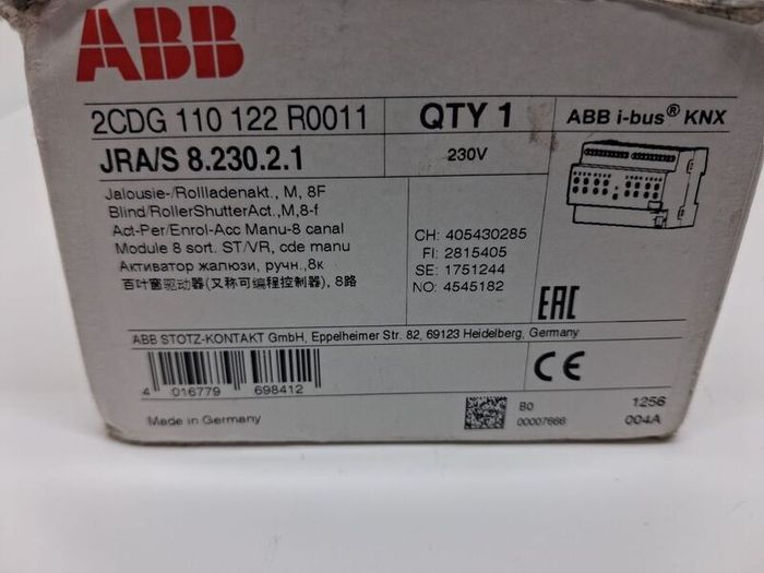 Postage - ABB Venetian Blind Actuator