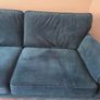 Velvet Sofa teal Image 3