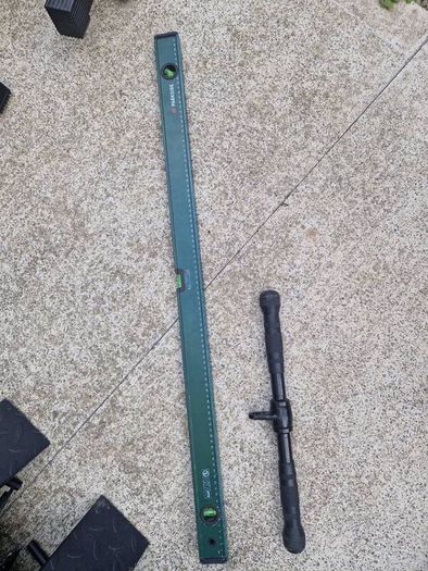 Gym Equipment. Lat Pulldown Extensions and Landmine Handle. 10 euro each.