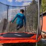 Trampoline 7.7FT 10FT/235cm 305cm Recreational Big Trampoline with Enclosure Net and Ladder, ASTM Approved Outdoor Bounce Jump for Kids Image 6