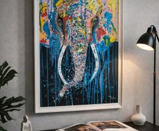 " blue elephant!