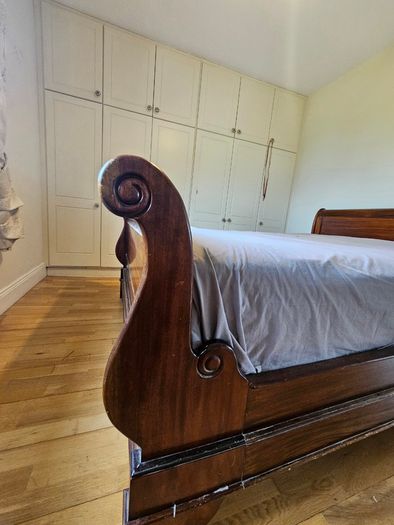 Antique Sleigh Bed