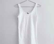 New Vero Moda Bright White Long Tank Top
