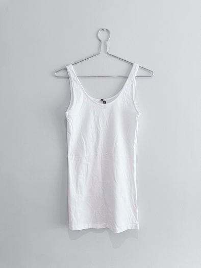 New Vero Moda Bright White Long Tank Top