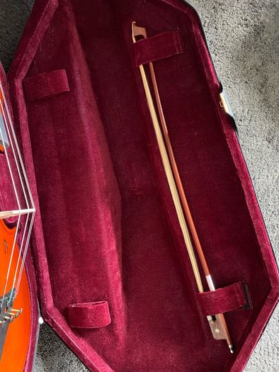 Cello Full 4/4 Size with Soft case + Hiscox Hard case