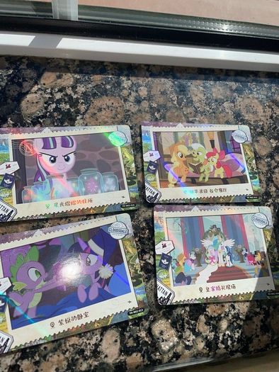 My Little Pony Kayou card bundle x18 (R + SR rarities)