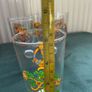 Six Vintage Tara Brooch Lucky Shamrocks glasses Image 5