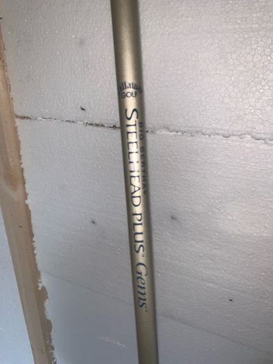 Big Bertha Steelhead plus 3 wood driver golf club w cover (RH)
