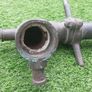 Antique Fire Brigade brass 'ball & lug' standpipe Image 3