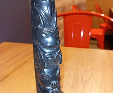 Vintage Bona Totem Pole made in Canada great gift present display decor shop memorabilia art deco original free postage