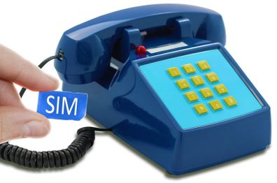 Rtero style 4G phone with SIM card
