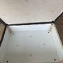 Grey footstool/ottoman Image 3