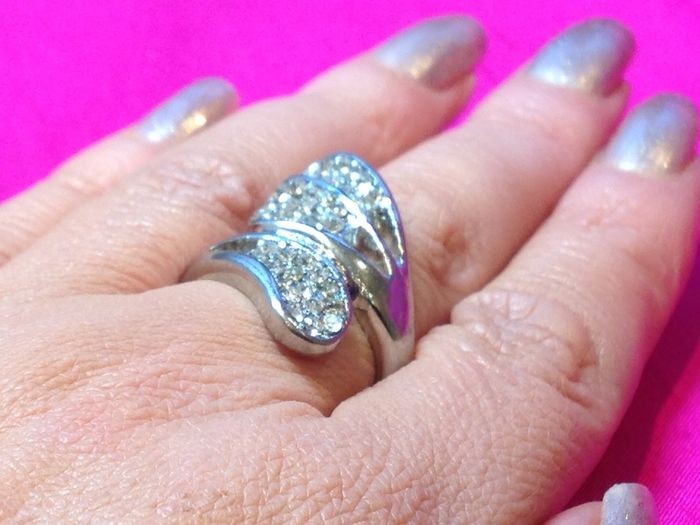 Vintage Crystal Ring